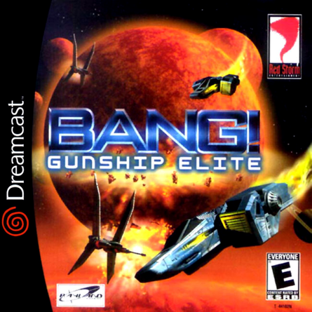 Bang Gunship Elite box art for Sega Dreamcast